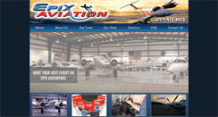 Desktop Screenshot of epixaviation.com